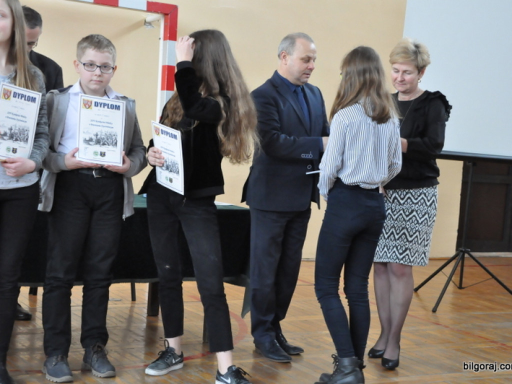 Konkurs wiedzy o powstaniu styczniowym (FOTO, WYNIKI)