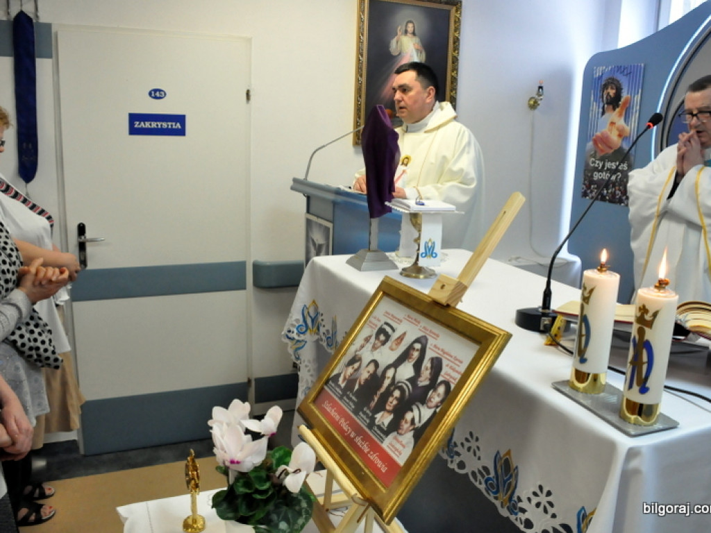 Relikwie błogosławionej lekarki i pielęgniarki w biłgorajskim szpitalu (FOTO)