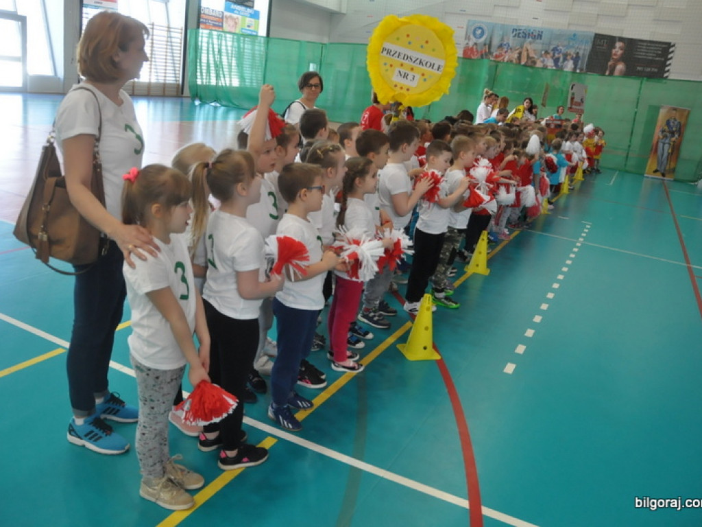 Przedszkolaki powitały wiosnę... na sportowo (FOTO)