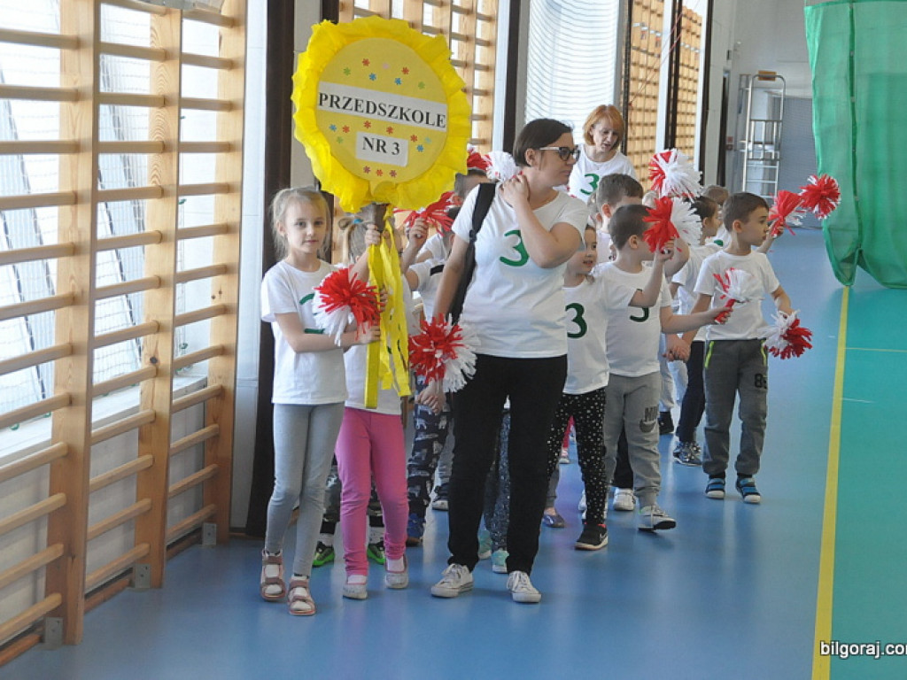 Przedszkolaki powitały wiosnę... na sportowo (FOTO)