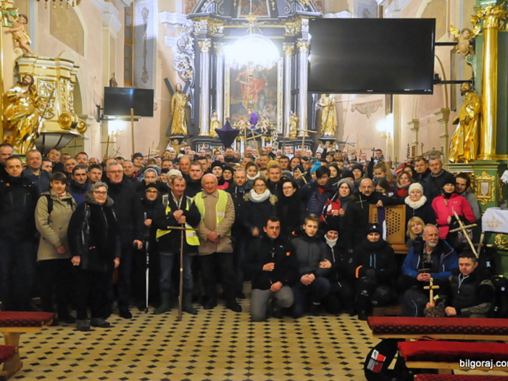 Ekstremalna Droga Krzyżowa - Goraj 2018 (FOTO)