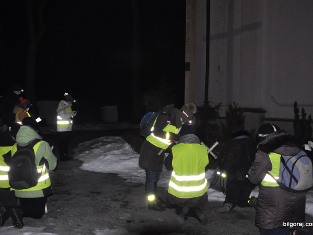 Ekstremalna Droga Krzyżowa - Goraj 2018 (FOTO)