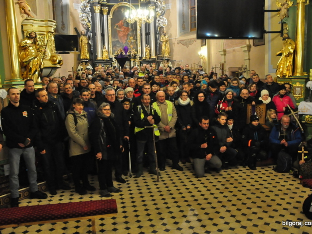 Ekstremalna Droga Krzyżowa - Goraj 2018 (FOTO)