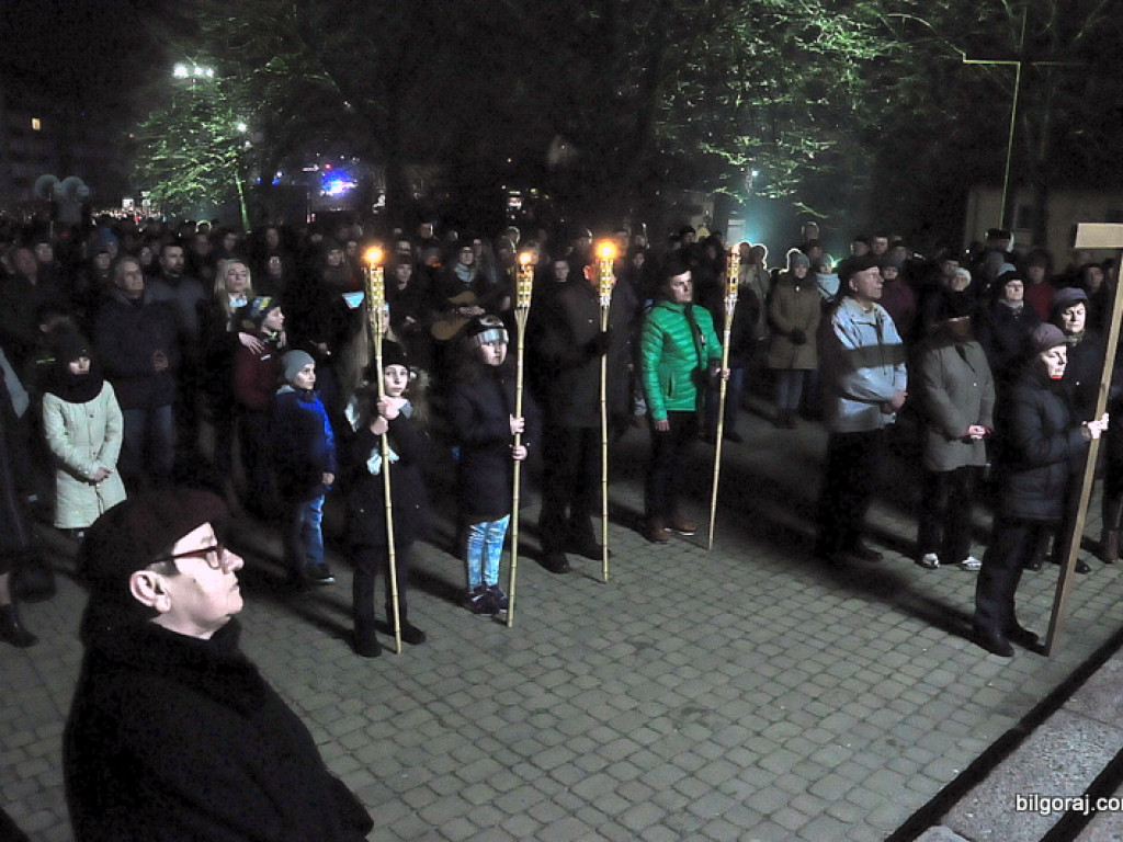 Droga krzyżowa ulicami Biłgoraja (FOTO)