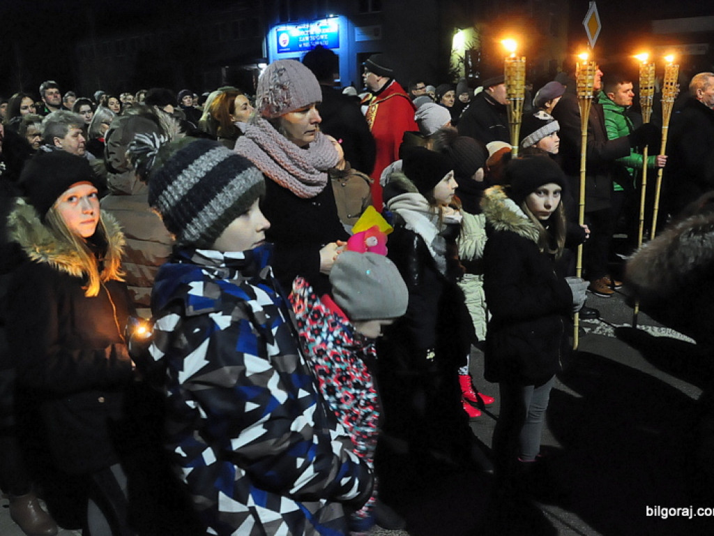 Droga krzyżowa ulicami Biłgoraja (FOTO)