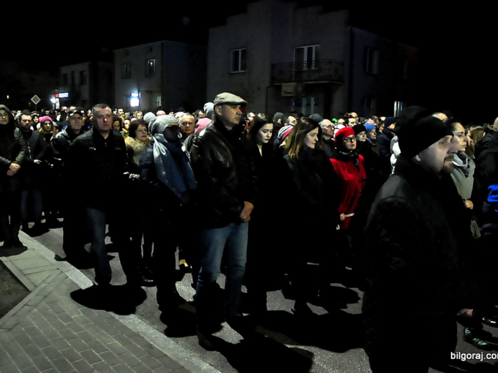 Droga krzyżowa ulicami Biłgoraja (FOTO)