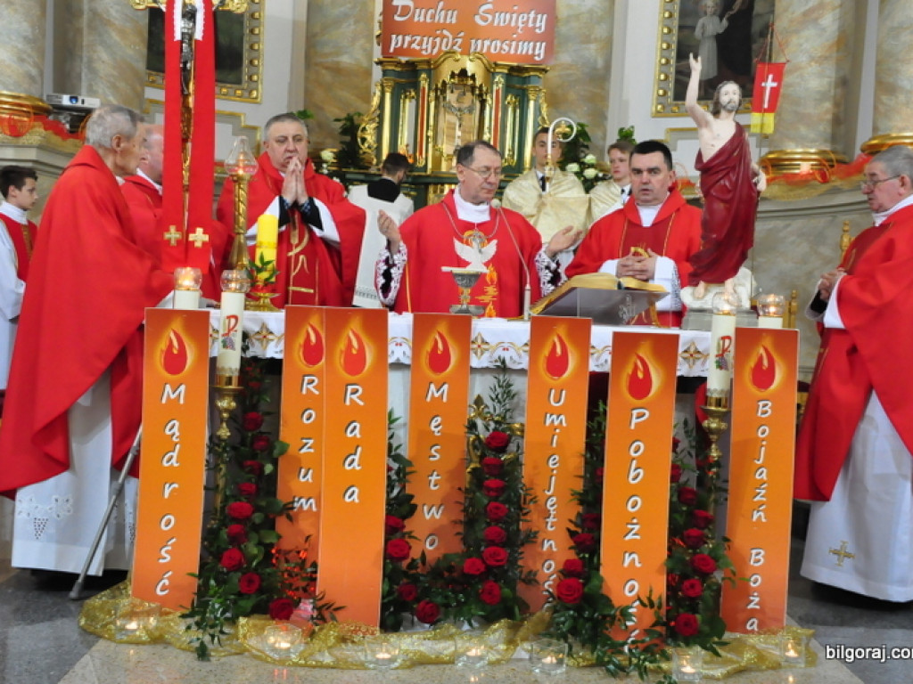 Bierzmowanie gimnazjalistów (FOTO)