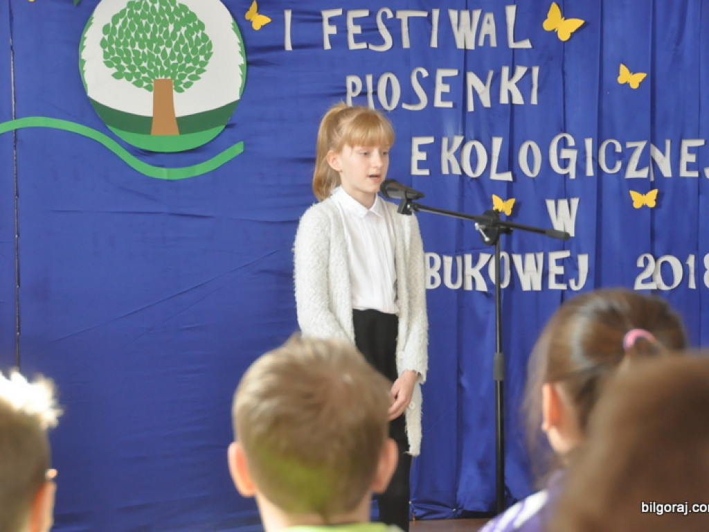I Festiwal Piosenki Ekologicznej w Bukowej (FOTO, WYNIKI)
