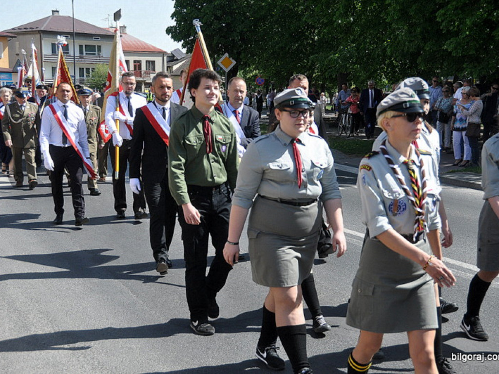 Biłgoraj celebruje Święto Narodowe 3 Maja (FOTO)