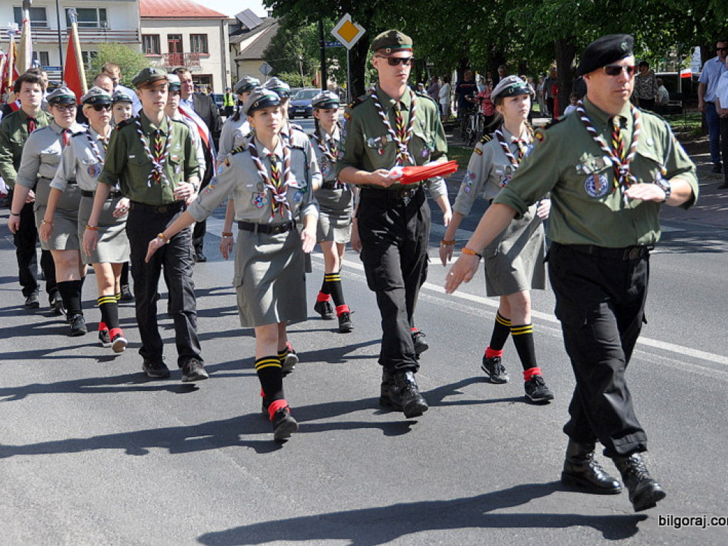 Biłgoraj celebruje Święto Narodowe 3 Maja (FOTO)