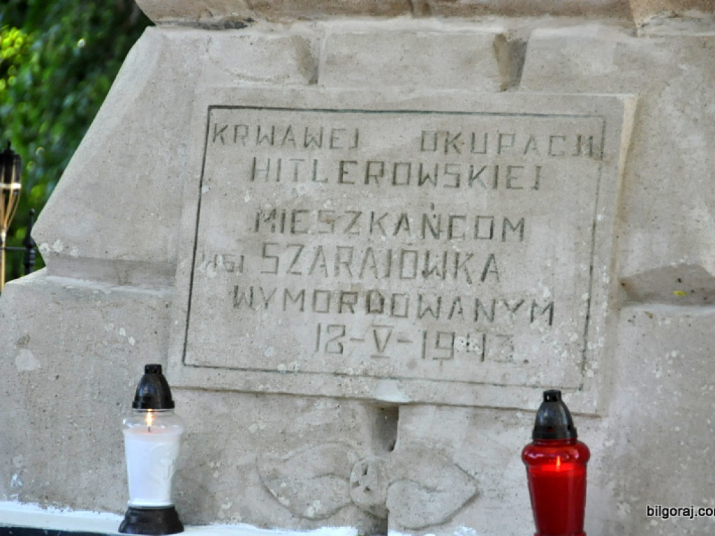 75. rocznica pacyfikacji Szarajówki (FOTO)