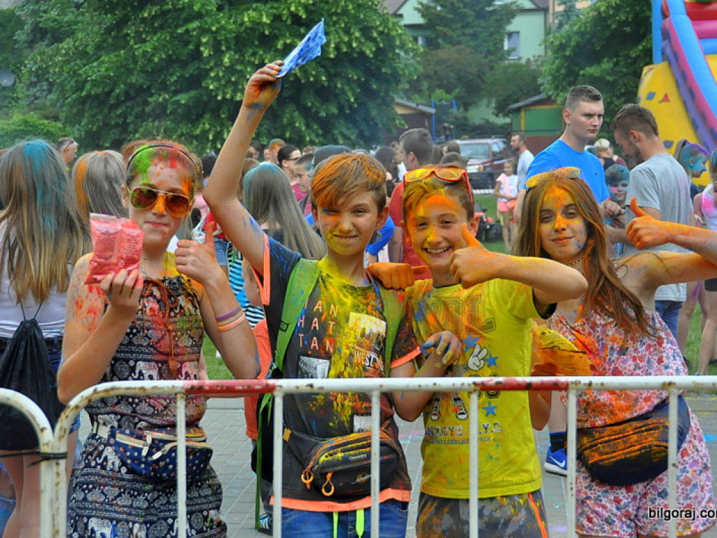 Święto kolorów w Biłgoraju (FOTO)