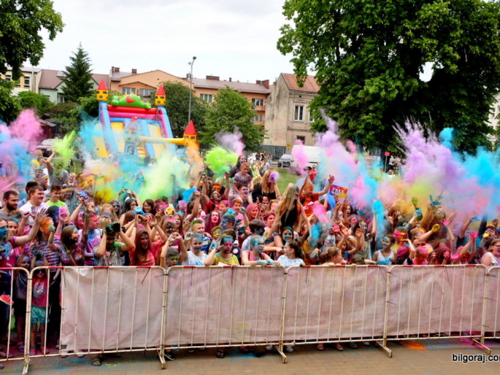 Święto kolorów w Biłgoraju (FOTO)