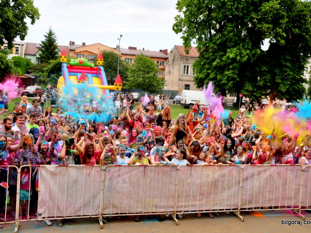 Święto kolorów w Biłgoraju (FOTO)