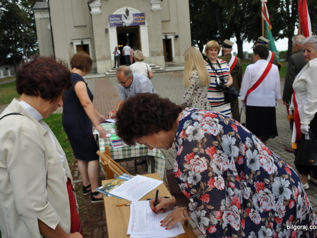 75. rocznica pacyfikacji Łukowej (FOTO)