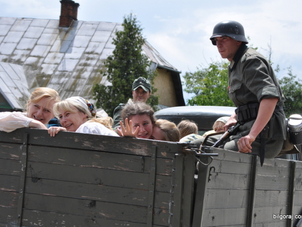 Inscenizacja historyczna wysiedlenia Łukowej (FOTO)