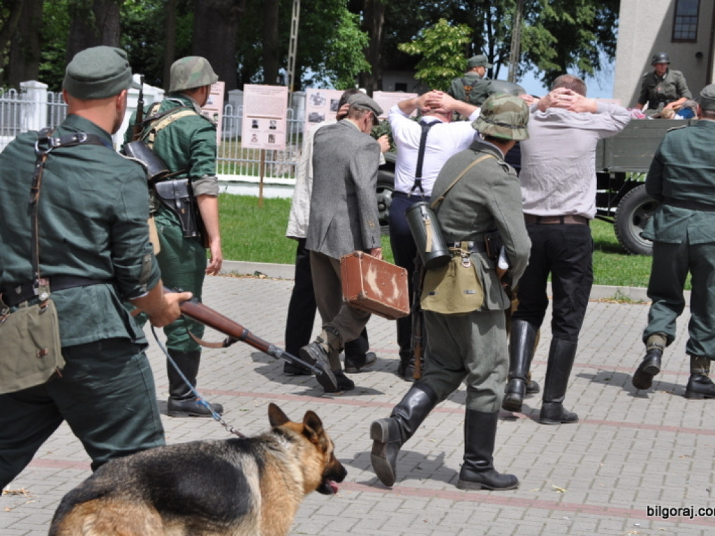 Inscenizacja historyczna wysiedlenia Łukowej (FOTO)