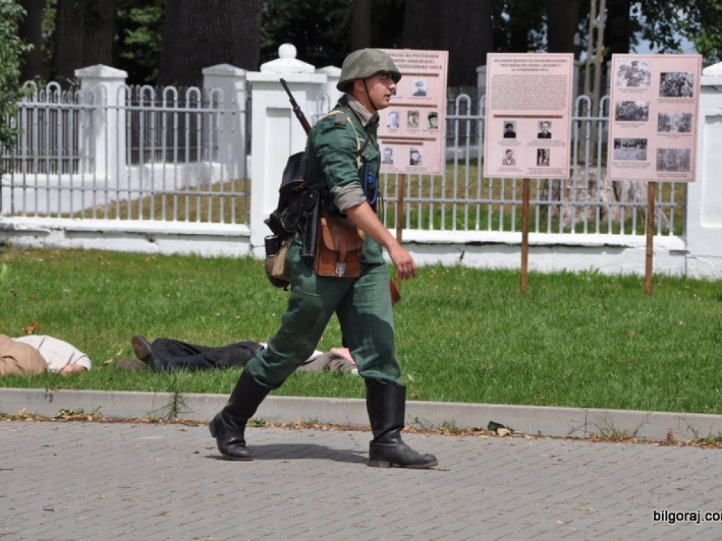 Inscenizacja historyczna wysiedlenia Łukowej (FOTO)
