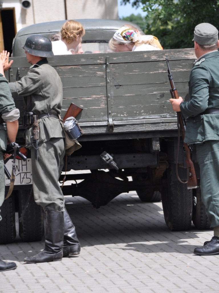 Inscenizacja historyczna wysiedlenia Łukowej (FOTO)