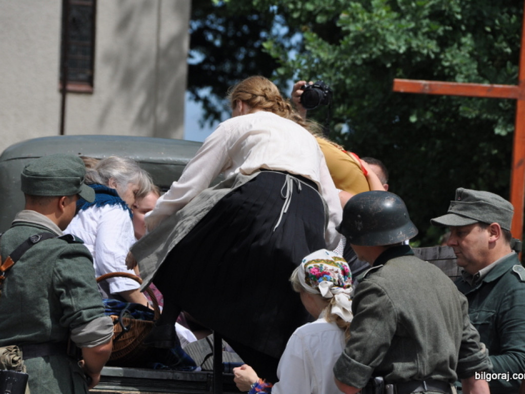 Inscenizacja historyczna wysiedlenia Łukowej (FOTO)