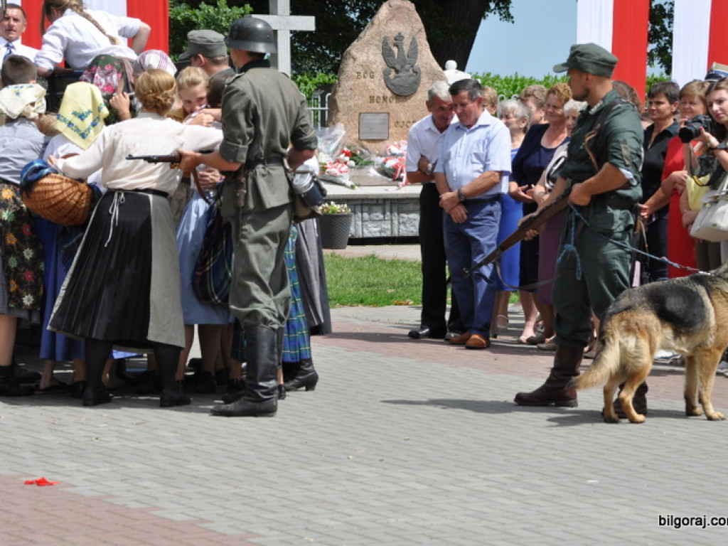 Inscenizacja historyczna wysiedlenia Łukowej (FOTO)