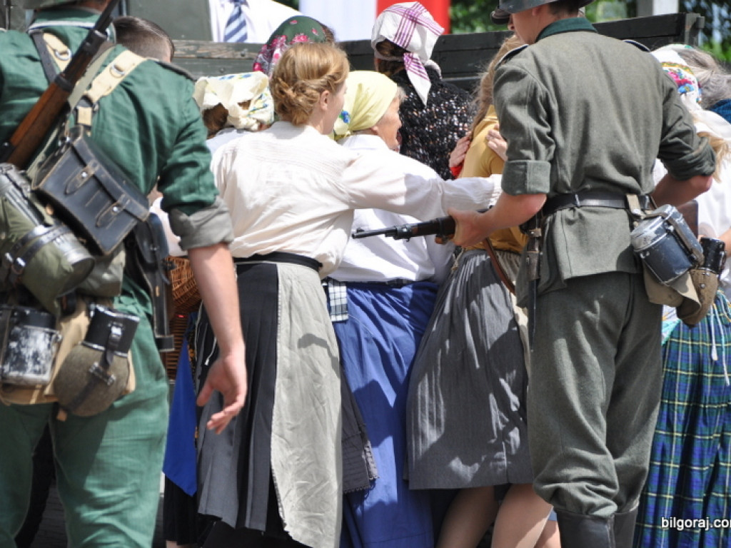 Inscenizacja historyczna wysiedlenia Łukowej (FOTO)