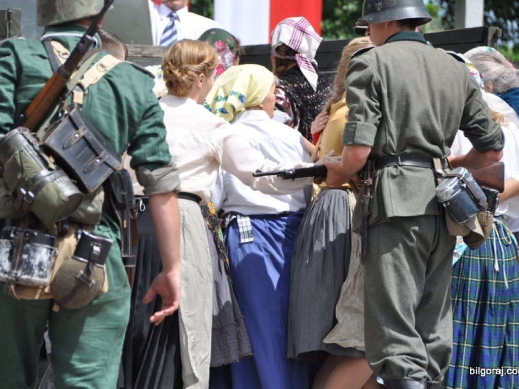 Inscenizacja historyczna wysiedlenia Łukowej (FOTO)