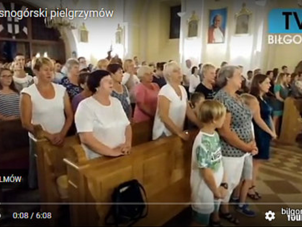 Pątnicy zawitali do Biłgoraja (FOTO, VIDEO)