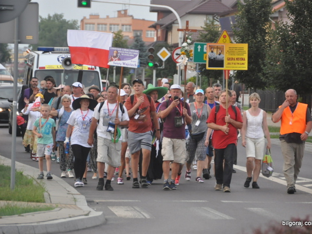 Pątnicy zawitali do Biłgoraja (FOTO, VIDEO)
