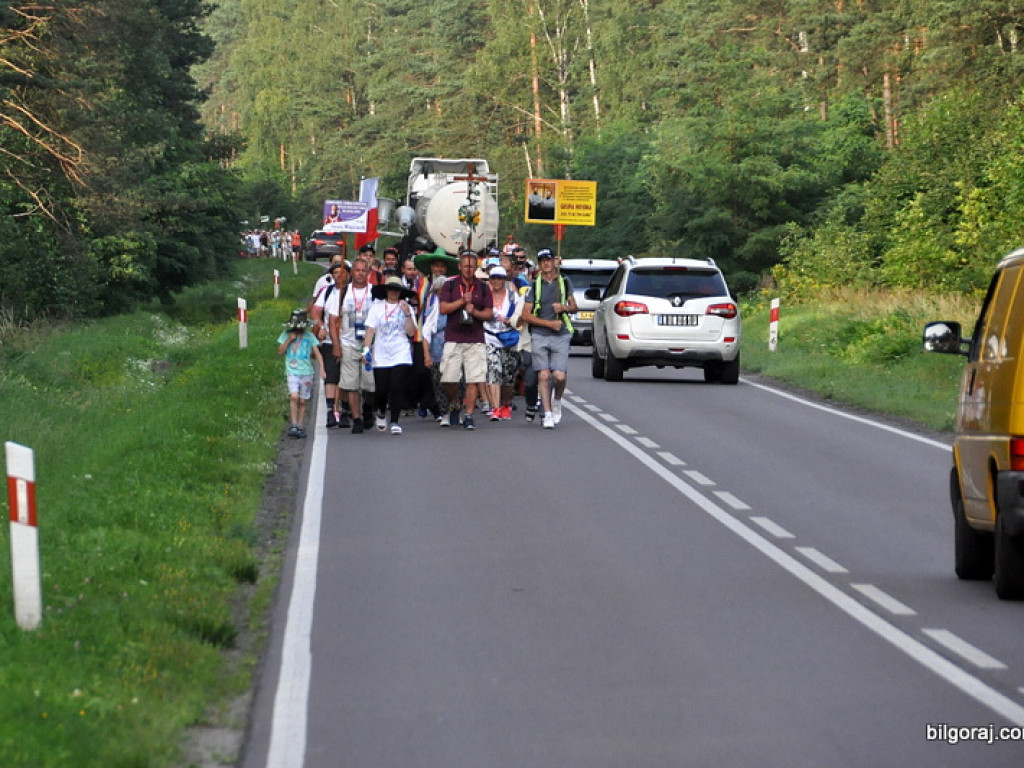 Pątnicy zawitali do Biłgoraja (FOTO, VIDEO)