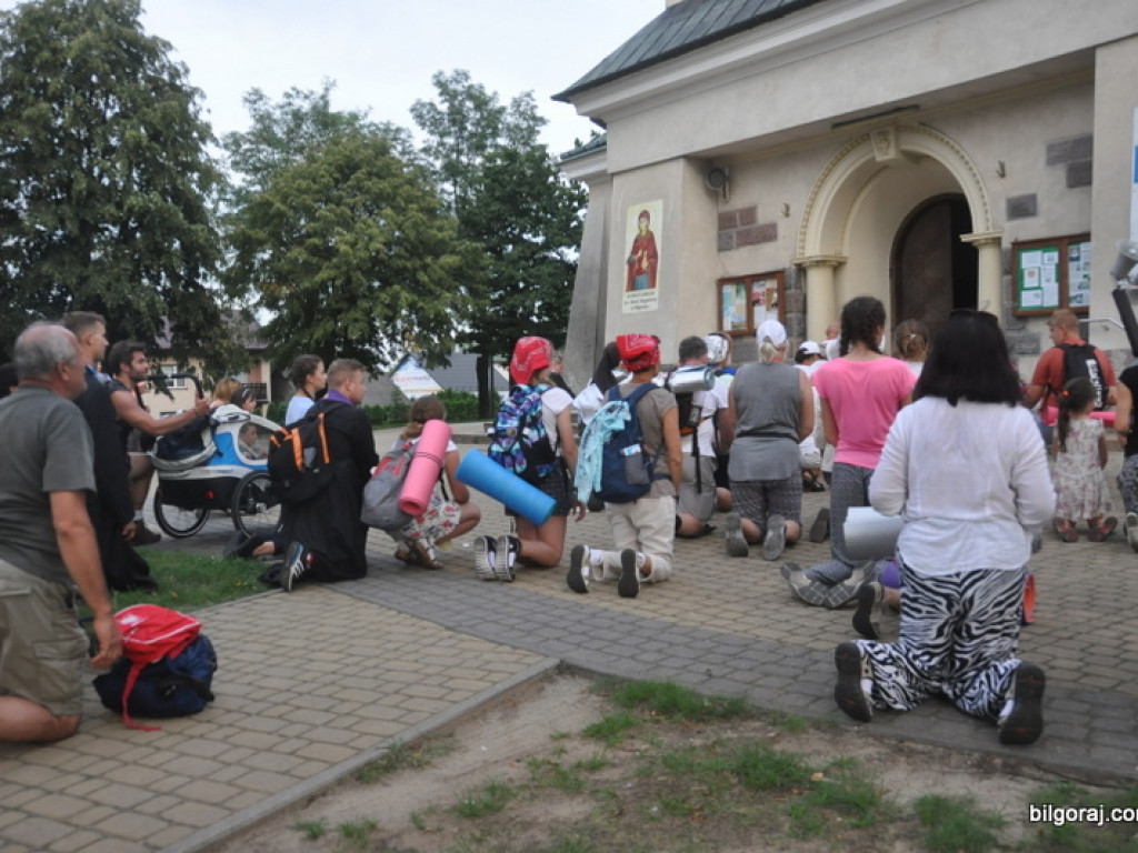 Pątnicy zawitali do Biłgoraja (FOTO, VIDEO)