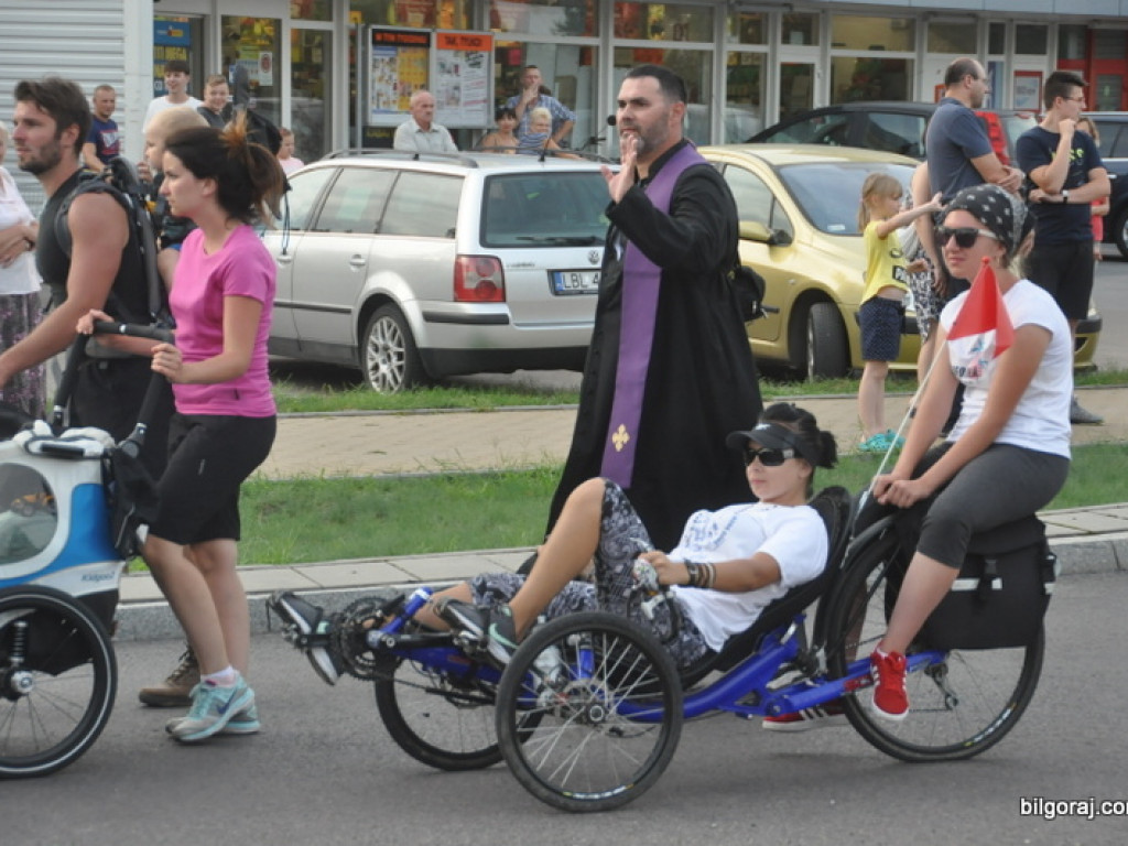 Pątnicy zawitali do Biłgoraja (FOTO, VIDEO)