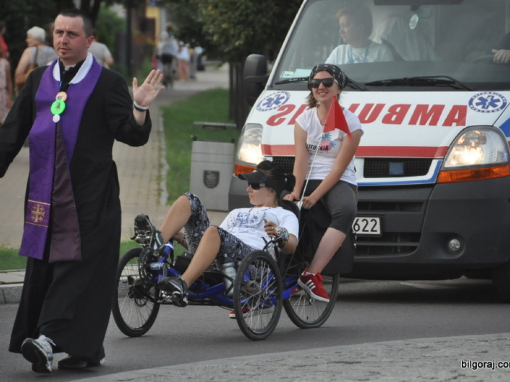 Pątnicy zawitali do Biłgoraja (FOTO, VIDEO)