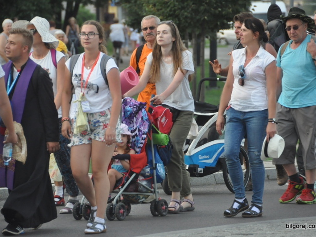 Pątnicy zawitali do Biłgoraja (FOTO, VIDEO)