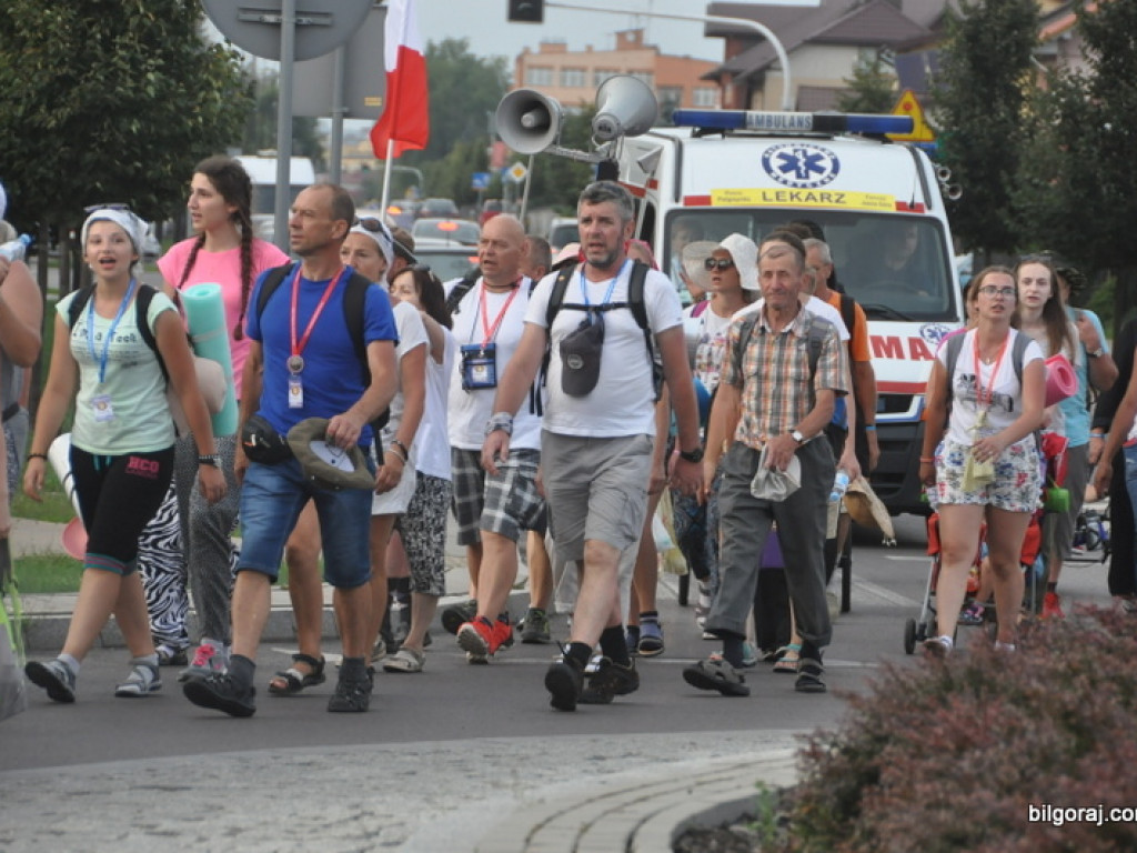 Pątnicy zawitali do Biłgoraja (FOTO, VIDEO)