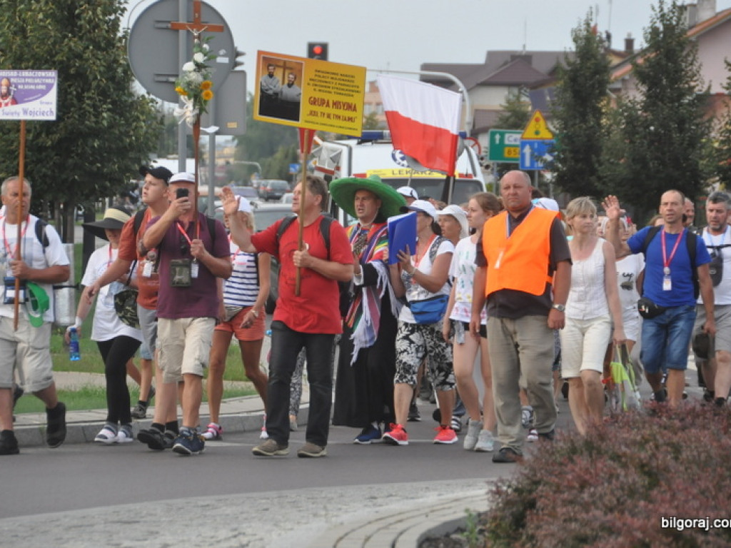 Pątnicy zawitali do Biłgoraja (FOTO, VIDEO)