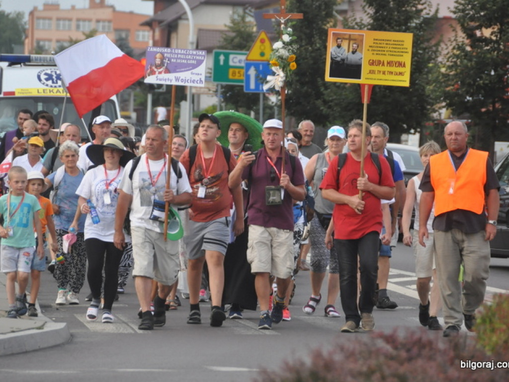 Pątnicy zawitali do Biłgoraja (FOTO, VIDEO)
