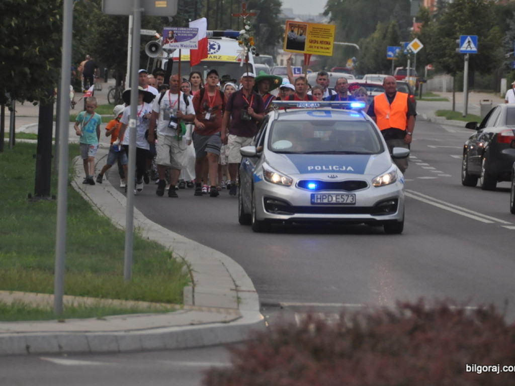 Pątnicy zawitali do Biłgoraja (FOTO, VIDEO)