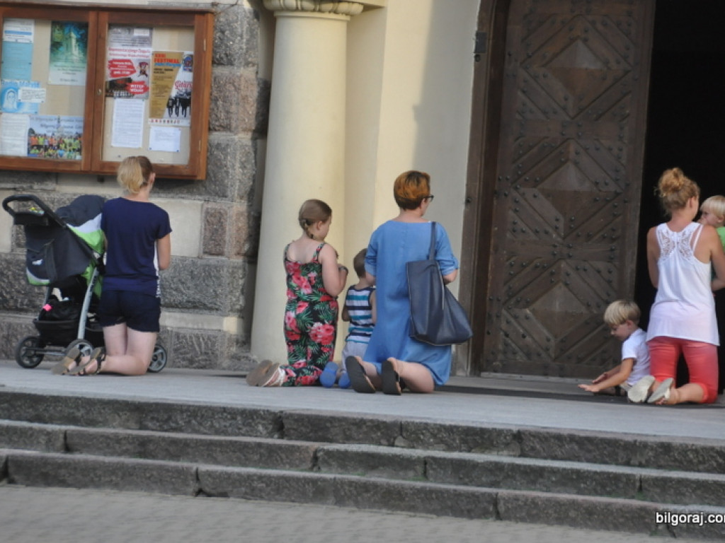 Pątnicy zawitali do Biłgoraja (FOTO, VIDEO)