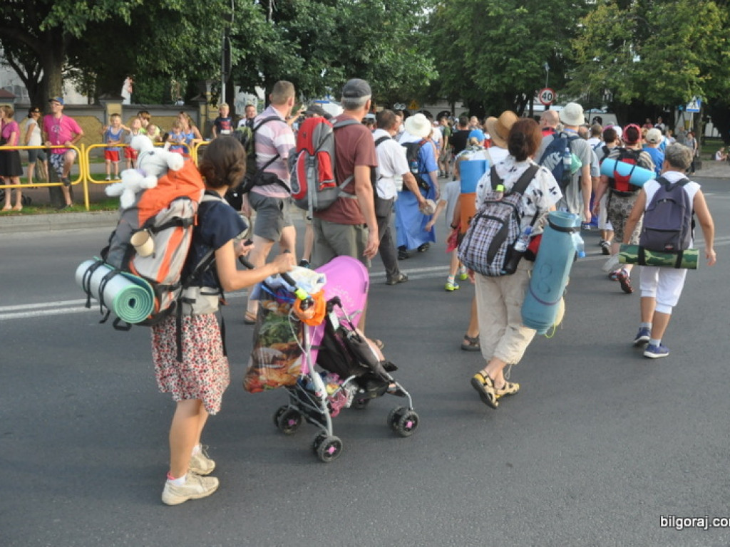 Pątnicy zawitali do Biłgoraja (FOTO, VIDEO)