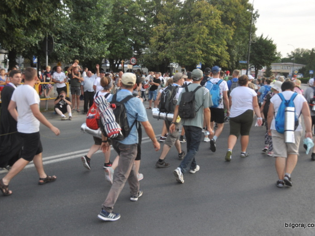 Pątnicy zawitali do Biłgoraja (FOTO, VIDEO)