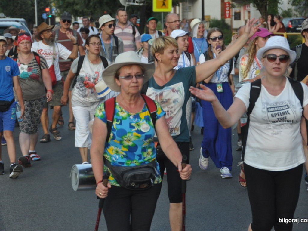 Pątnicy zawitali do Biłgoraja (FOTO, VIDEO)