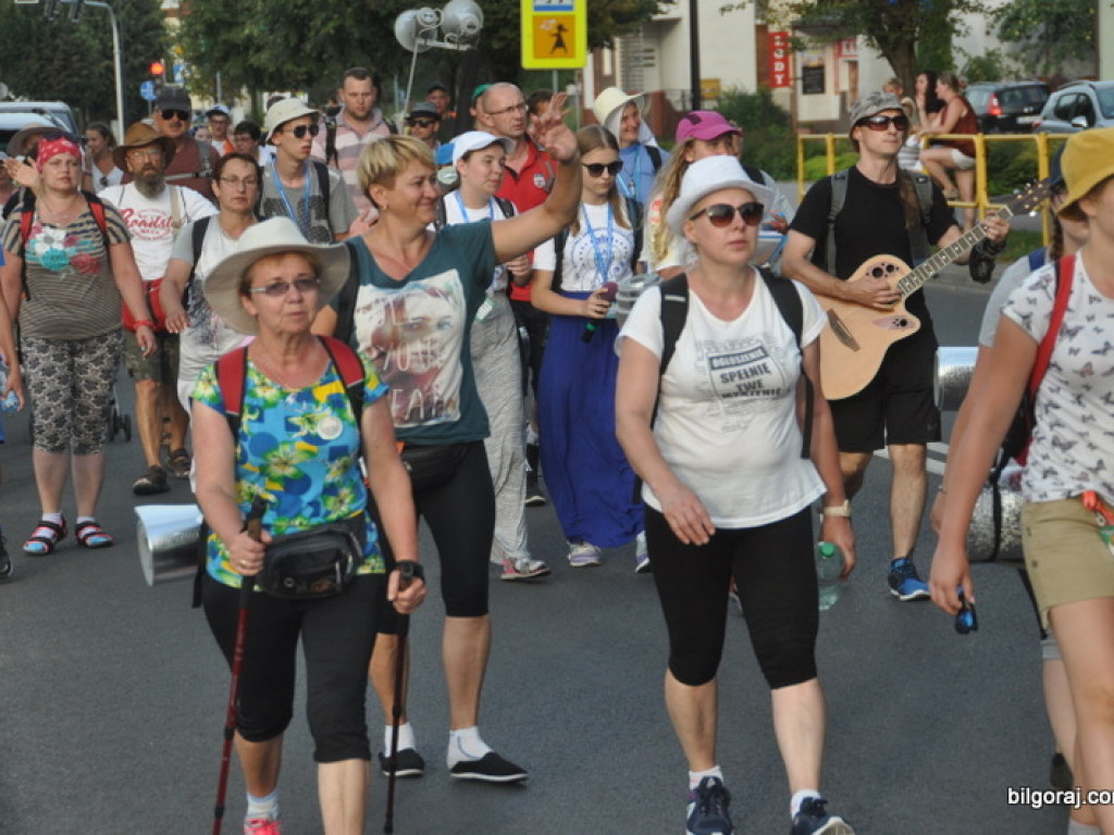 Pątnicy zawitali do Biłgoraja (FOTO, VIDEO)