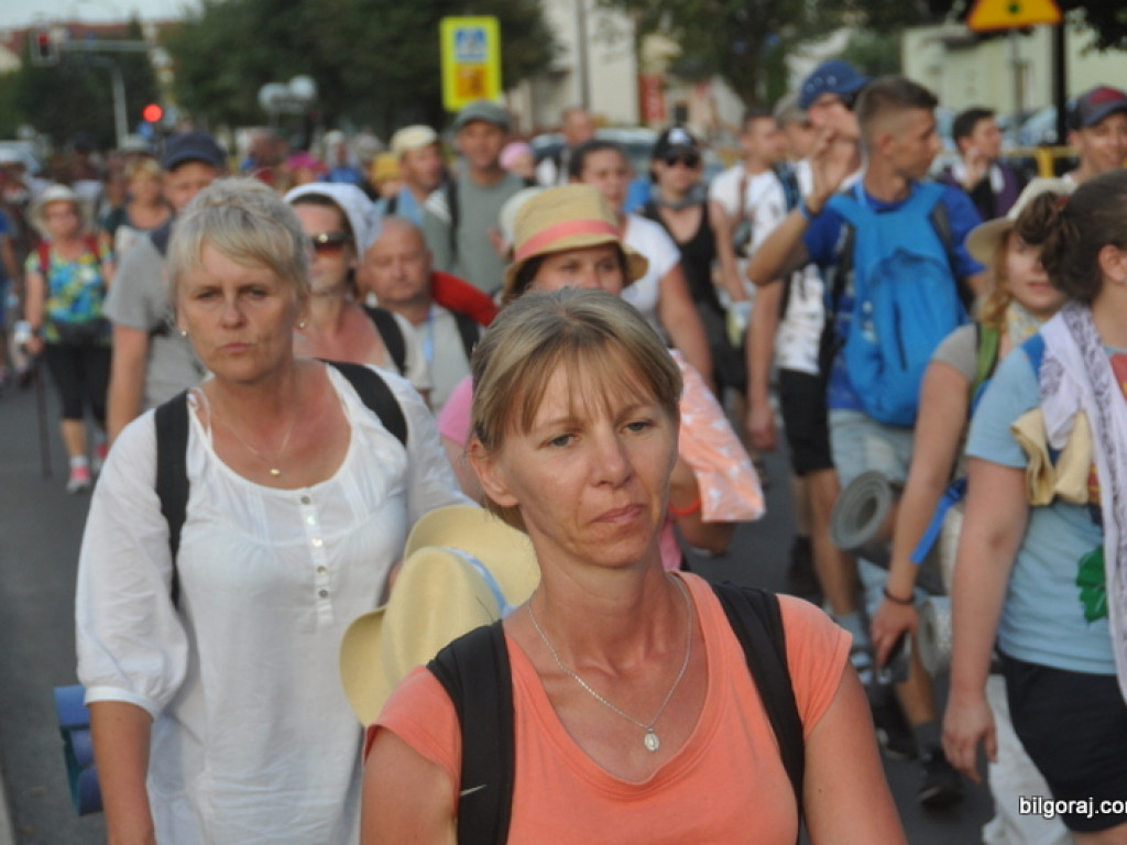 Pątnicy zawitali do Biłgoraja (FOTO, VIDEO)