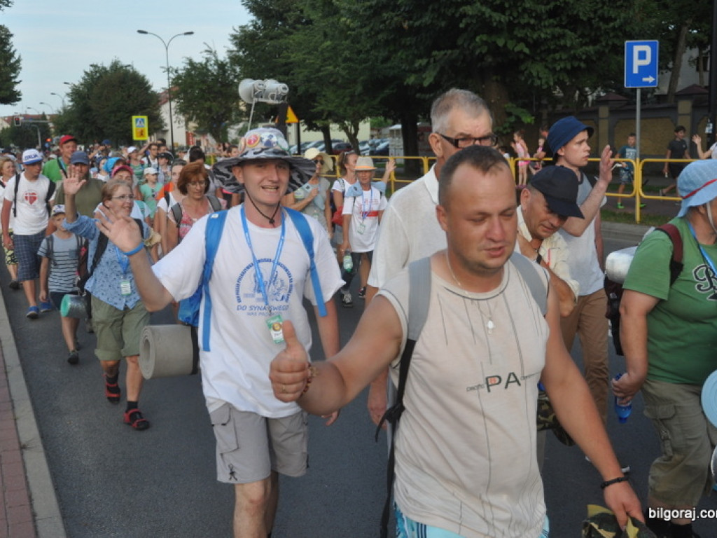 Pątnicy zawitali do Biłgoraja (FOTO, VIDEO)