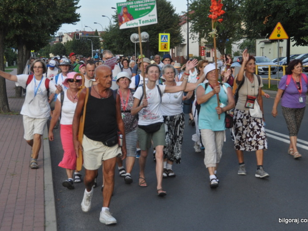 Pątnicy zawitali do Biłgoraja (FOTO, VIDEO)