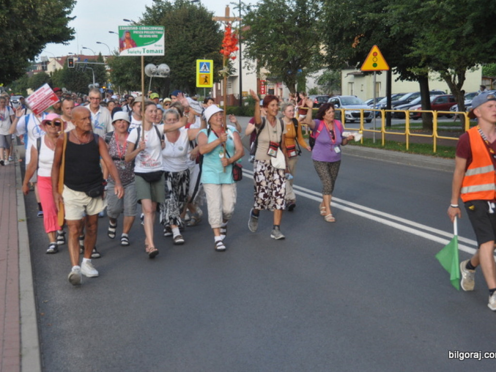 Pątnicy zawitali do Biłgoraja (FOTO, VIDEO)