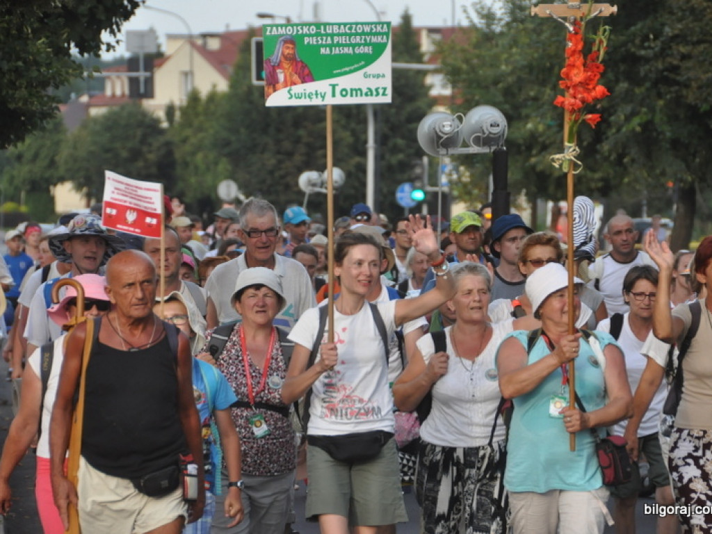 Pątnicy zawitali do Biłgoraja (FOTO, VIDEO)