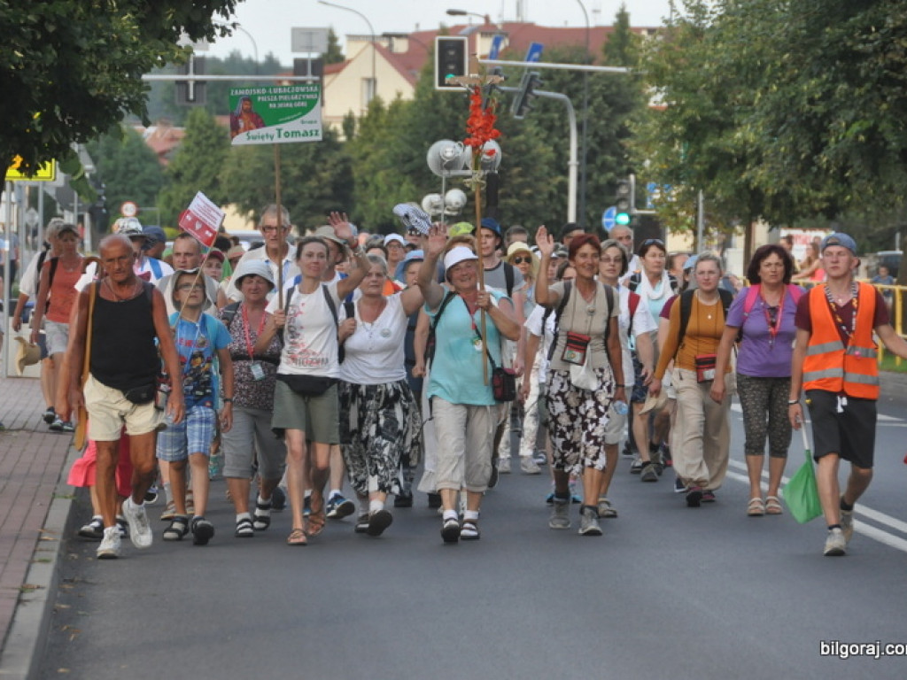 Pątnicy zawitali do Biłgoraja (FOTO, VIDEO)