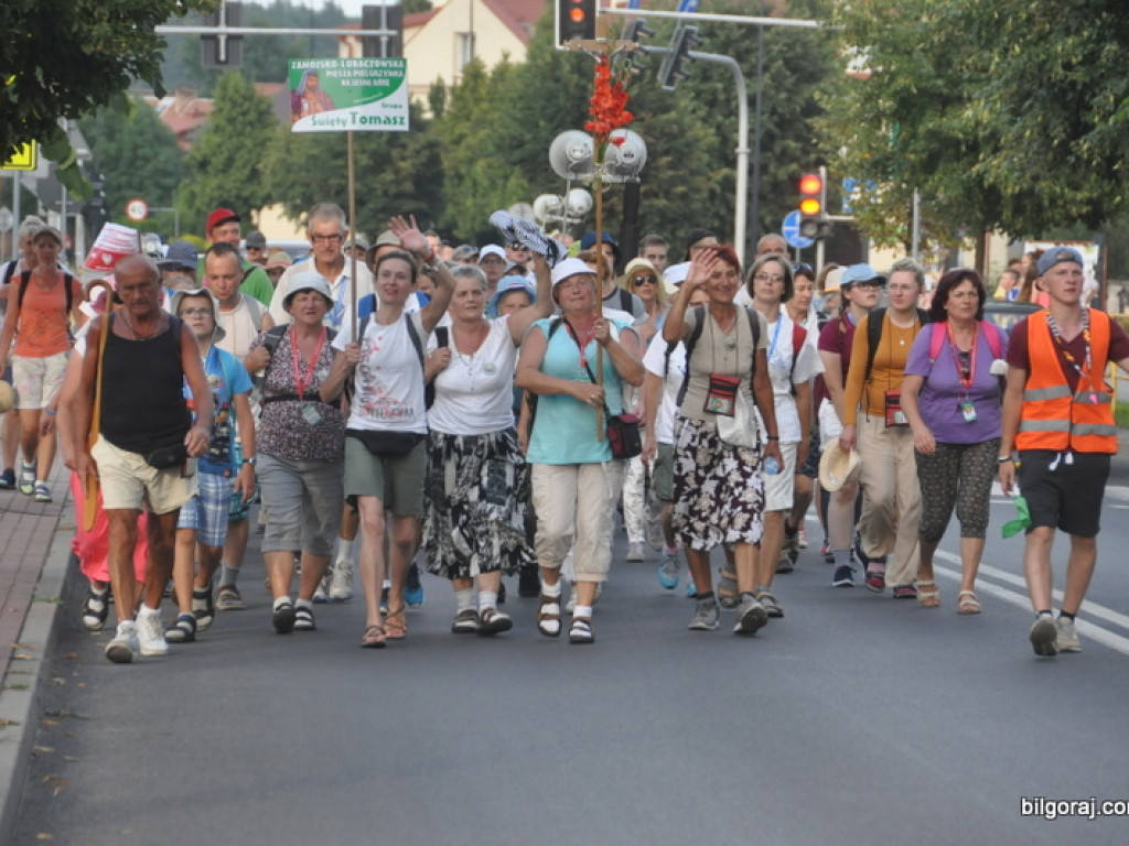 Pątnicy zawitali do Biłgoraja (FOTO, VIDEO)